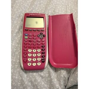 TI-84 Plus Silver Edition Pink Calculator
